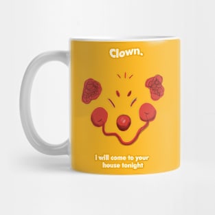 Halloween Clown Mug